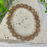 Black Moonstone Bead Bracelet